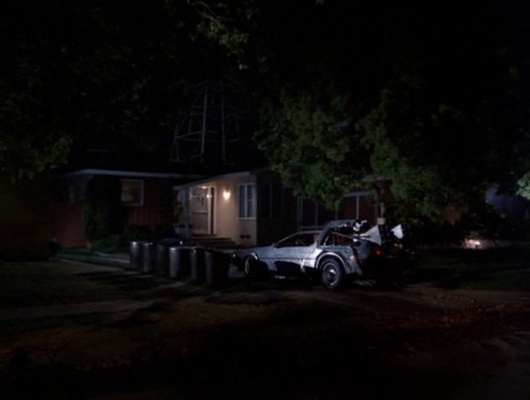 Back to the future - McFly's house at Lyon Estate
