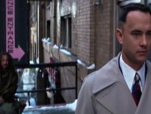 Forrest Gump - Forrest meets up again with wheelchair-bound Lt Dan