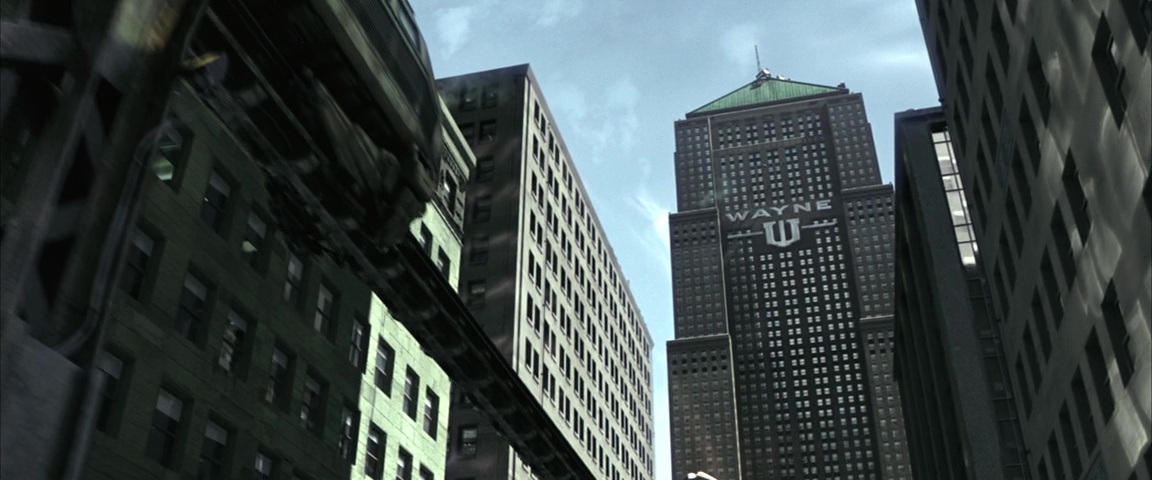 Batman Begins - the HQ of Wayne Enterprises