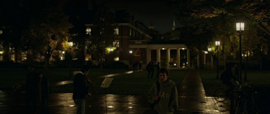 The Social Network - Mark Zuckerberg runs back to his dorm room